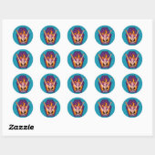 Opgeknapte sticker (Vel)