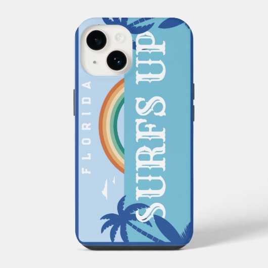 OPGEKUSTOMIZEERDE SURFPLANKEN ZIJN IN FLORIDA  iPhone HOESJE (Achterkant)