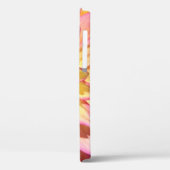 Opgele roze Dahlia Flower Case-Mate iPhone Case (Achterkant / Links)