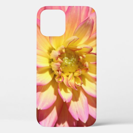 Opgele roze Dahlia Flower Case-Mate iPhone Case (Achterkant)