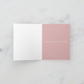 OPGELEGDE NOTEKAART : CHERRY BLOSSOM :  NOTITIEKAARTJE (Binnen)