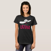 Opgeleid Latina Afstuderen T-shirt (Voorkant volledig)