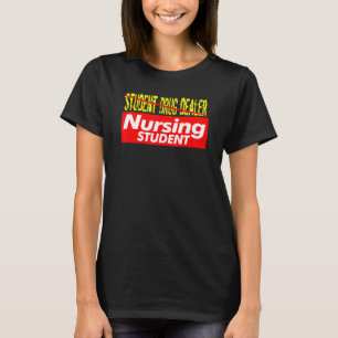 Opgeleide apotheker verpleegkundige verpleegkundig t-shirt