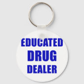 Opgeleide drugsdealer (apotheker) sleutelhanger (Voorkant)