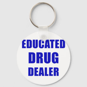 Opgeleide drugsdealer (apotheker) sleutelhanger