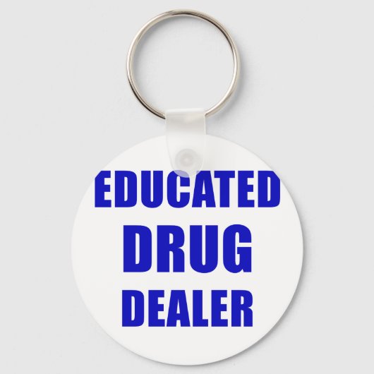 Opgeleide drugsdealer (apotheker) sleutelhanger (Voorkant)
