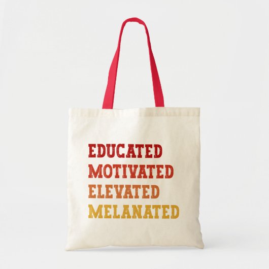 Opgeleide Gemotiveerde Gemelaneerde Leraar Cool Tote Bag (Voorkant)