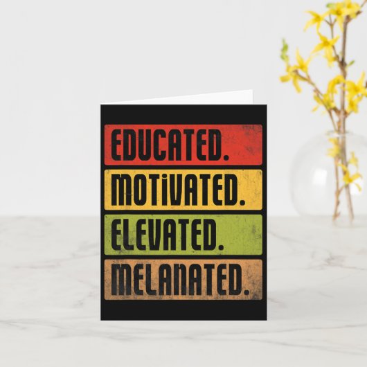 Opgeleide Gemotiveerde Verhoogde Gemelaneerde BHM  Kaart (Gele Bloem)