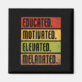 Opgeleide Gemotiveerde Verhoogde Gemelaneerde BHM  Magneet (Voorkant)