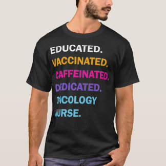 Opgeleide gevaccineerde gecaëerde specifieke oncol t-shirt