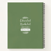 Opgeleide Herboristen natuurlijke geneeskunde Notitieboek (Achterkant)