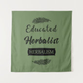 Opgeleide Herboristen natuurlijke geneeskunde Wandkleed (Voorkant)