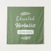 Opgeleide Herboristen natuurlijke geneeskunde Wandkleed (Voorkant)
