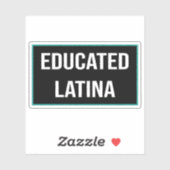 Opgeleide Latina Sticker (Vel)