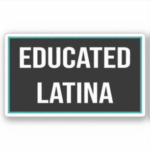 Opgeleide Latina Sticker