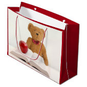 Opgeleide Teddy Bear Large Cadeautasje (Voorkant Gekanteld)