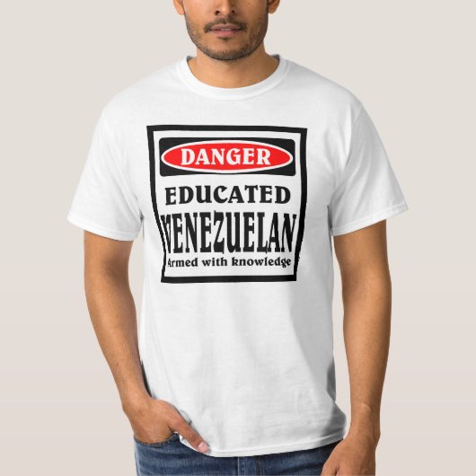 Opgeleide Venezolaan T-shirt (Voorkant)