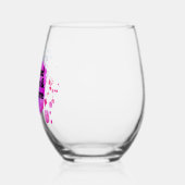 Opgeleide vrouwen en wijn tijd glas (Links)