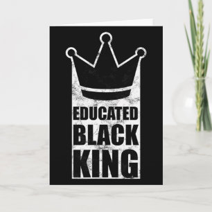 Opgeleide Zwarte Koning Martin Luther King Dag Men Kaart