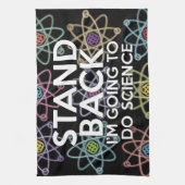 OPGELET IK GA WETENSCHAP DOEN THEEDOEK (Verticaal)