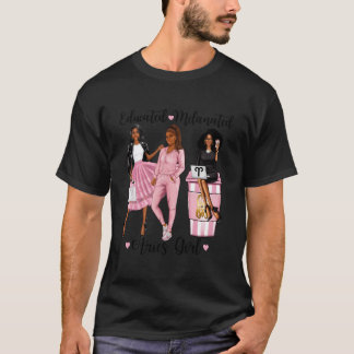 Opgelichte Gemelaniseerde Ram Zwart Zodiac Dames T-shirt