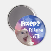 Opgelost? Liever zou ik stemmen Magneet (Voorkant / Achterkant)