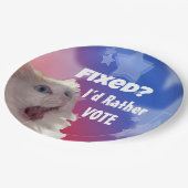 Opgelost? Liever zou ik stemmen Papieren Bordje (Gekanteld)