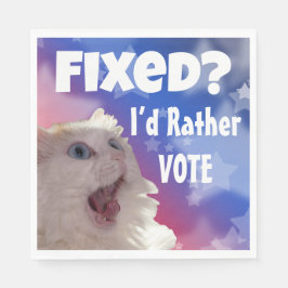 Opgelost? Liever zou ik stemmen Servet