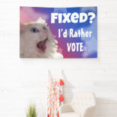 Opgelost? Liever zou ik stemmen Spandoek (Insitu)