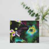 Opgeloste Hibiscus-fotografie - Briefkaart (Staand voorkant)