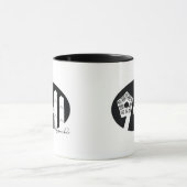 Opgemaakte 9-11 Mok (Midden)
