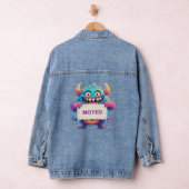 Opgemerkt teken Grappig monster Denim Jacket (Hangar)