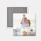 Opgenomen bewerkbare kleuren bewerkbare kleurenfot magneet (Voorkant / Achterkant)