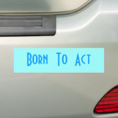 Opgenomen Bumpersticker (Op auto)