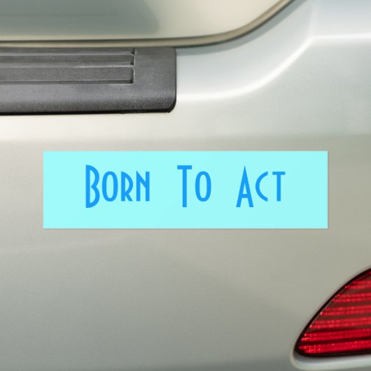 Opgenomen Bumpersticker (Op auto)