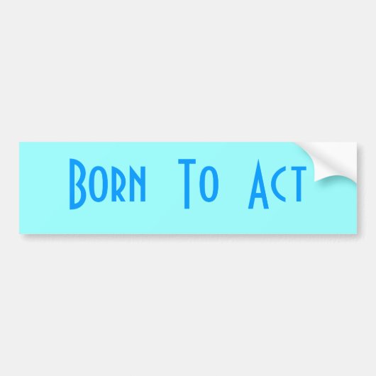 Opgenomen Bumpersticker (Voorkant)