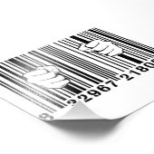 Opgenomen door Consumerisme UPC Barcode gevangenis Foto Afdruk (Hoek)