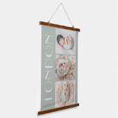 Opgenomen fotogreep bewerkbare kleurenwandtapes hangend wandkleed (Gebogen)