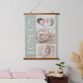 Opgenomen fotogreep bewerkbare kleurenwandtapes hangend wandkleed (Slaapkamer)