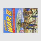 Opgenomen generaal Soldaat Comics Tissuepapier (Voorkant)