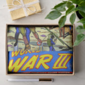 Opgenomen generaal Soldaat Comics Tissuepapier (Geschenk)