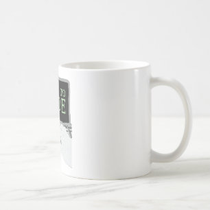 Opgenomen in code koffiemok