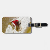 Opgenomen Kerstman Bagagelabel (Voorkant horizontaal)