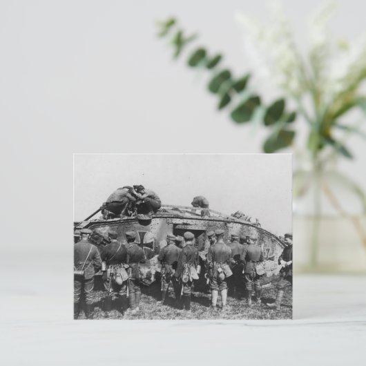 Opgenomen Mark I Briefkaart (Staand voorkant)