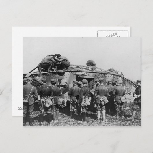 Opgenomen Mark I Briefkaart (Voorkant / Achterkant)