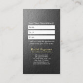 Opgenomen OM-symbool JGA-instructeur Benoeming Afsprakenkaartje (Achterkant)