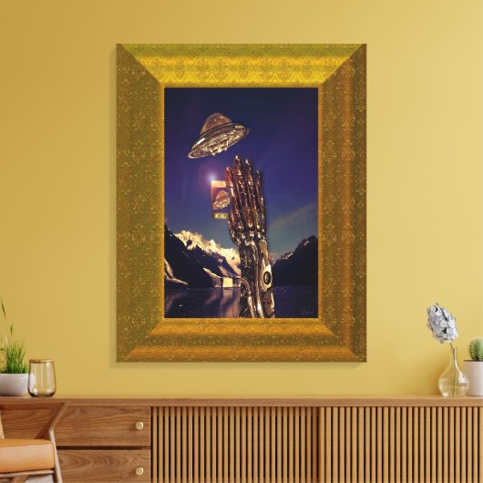 Opgenomen omgepakt Canvas (Insitu (Woonkamer))