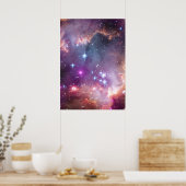 Opgenomen onder de "Wing" van de "Small Magellanic Poster (Keuken)
