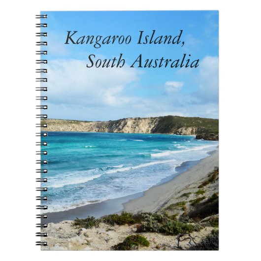 Opgenomen schoonheid: iconische kustlijn Kangaroo  Notitieboek (Voorkant)