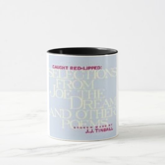 Opgepakte rode lippen Mok (Midden)